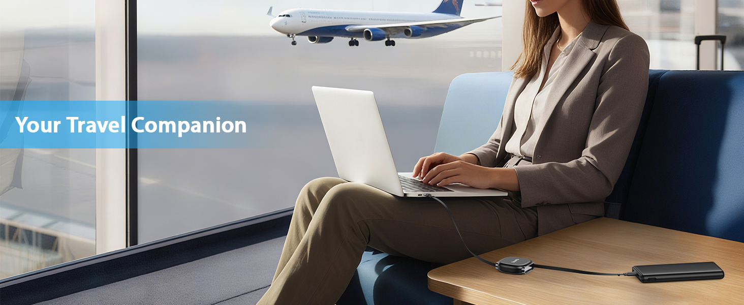 240w retractable usb c cable