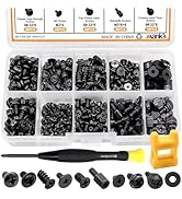 mankk 400PCS Computer Screws Motherboard Standoffs, PC Case, Fan, SSD, CD-ROM Screws for DIY PC I...
