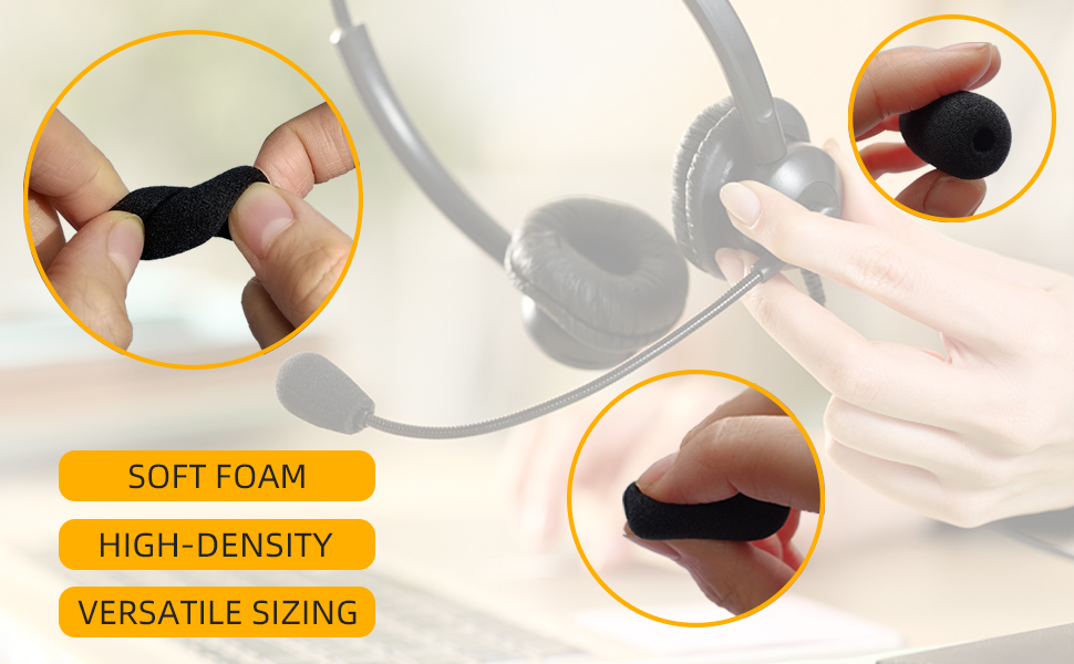 Mini Small Size Foam Windscreen