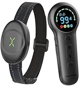 Aquamorph Dog Shock Collar with Soft Neoprene Padded - 4 Training Modes E Collar with 1600FT Remo...