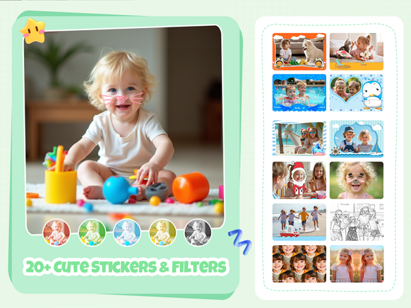 Kids Camera Instant Print