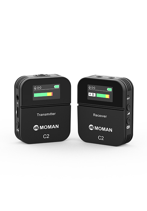 Moman C2 Wireless Lavalier Microphone