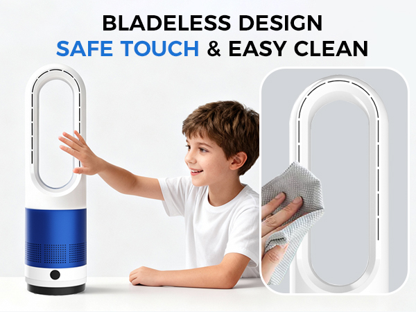 OLIXIS 22&amp;#34; Bladeless Fan