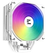 Zalman CNPS9X Performa Plus ARGB CPU Air Cooler, 120mm PWM ARGB Fan, Direct Touch Heatpipes, AMD ...