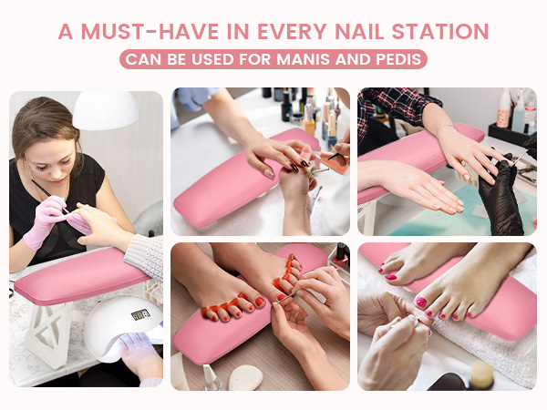 nail arm rest for nail tech