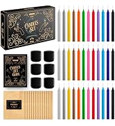 Wyspell - 36 Colored Taper Candles for Witchcraft | 5