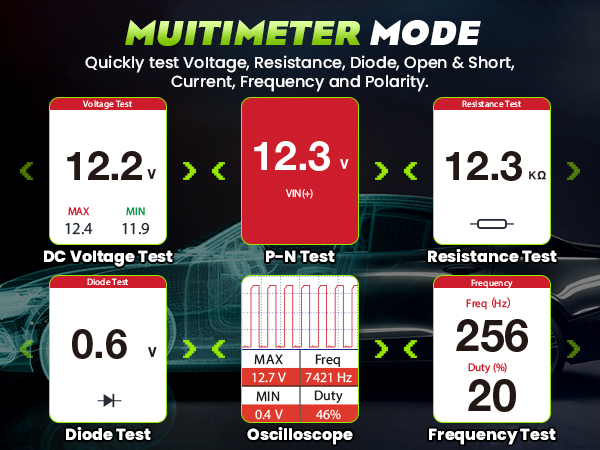  Circuit Tester Multimeter Mode