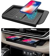 CarQiWireless Dual Position Wireless Charger for Toyota Highlander 2020 2021 2022 2023 2024 Acces...