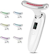 VRAIKO Lilac 7-in-1 Beauty Massager for Face and Neck - Jawline Lifting &amp; Firming - Face Lymphati...