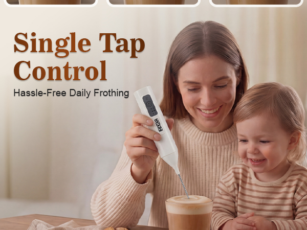 Rechargeable Milk Frother Handheld