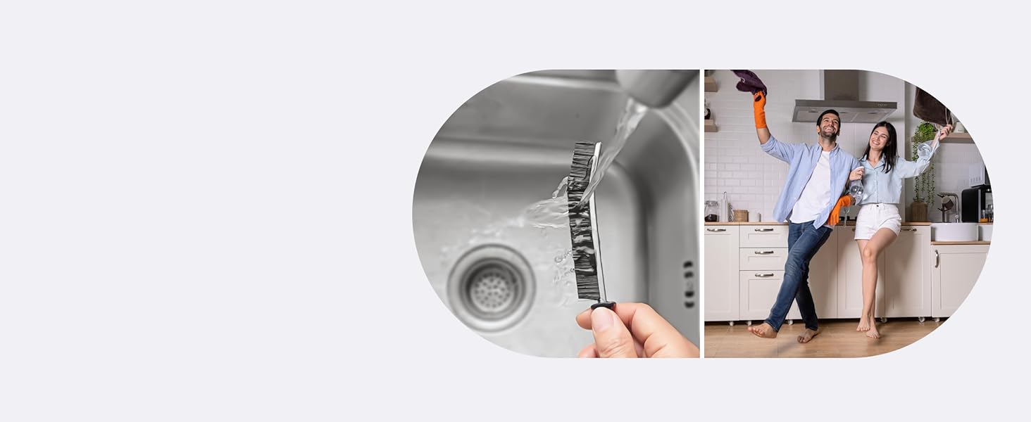 Hard Bristle Crevice Cleaning Brush