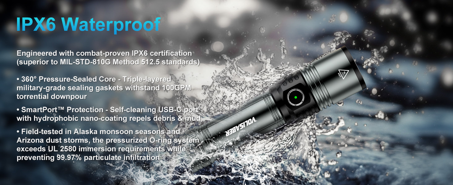 rechargeable led flashlight