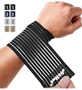 HiRui 2-Pack High-Elastic Wrist Support Straps Wrist Compression Bandage - Wrist Wraps Wristbands...