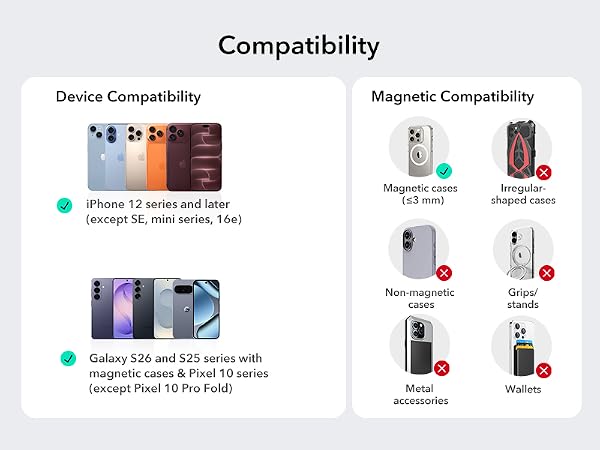 ESR for MagSafe Car Mount Charger 15W