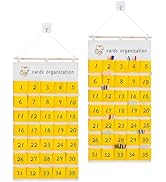 35 Pocket Charts for Classroom Cell Phones,Cell Phone Holder Classroom,Over The Door Calculator H...