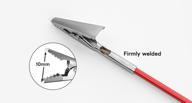 Max Opening &amp; Firmly welded