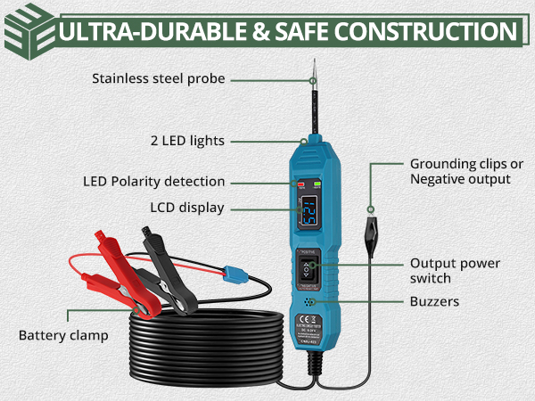 EYPINS Automotive Power Circuit Probe Tester