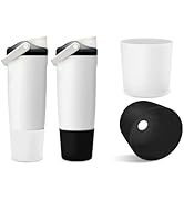 Kaitiaki 2PCS Silicone Higher Boot for Owala 40oz 30oz FreeSip Sway Tumblers, Protective Anti-Sli...