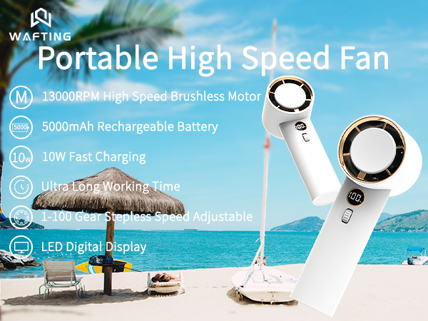 portable fan hand fan