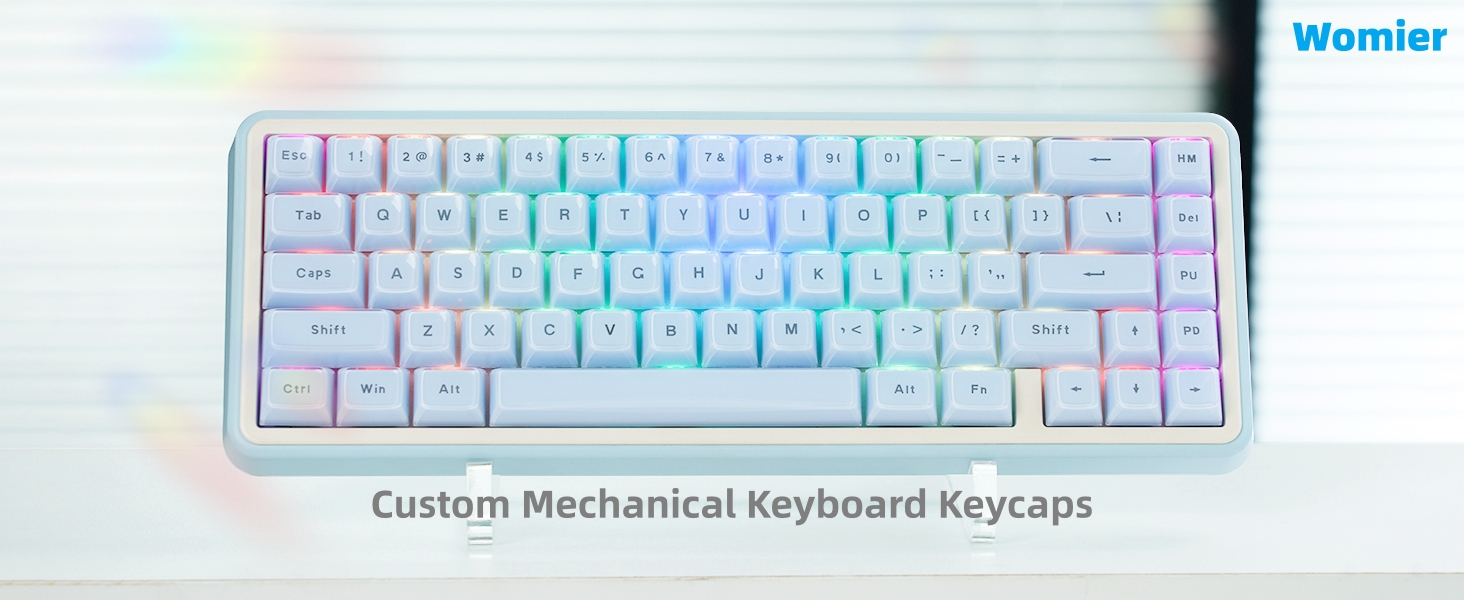 Jelly Keycaps, Mechanical Keyboard for keycaps Set, OEM Profile Clear Key Cap