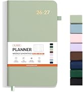 SUNEE 2026-2027 Pocket Weekly Planner for Purse 3.5" x 6" - 12 Month (July 2026 - June 2027) Acad...