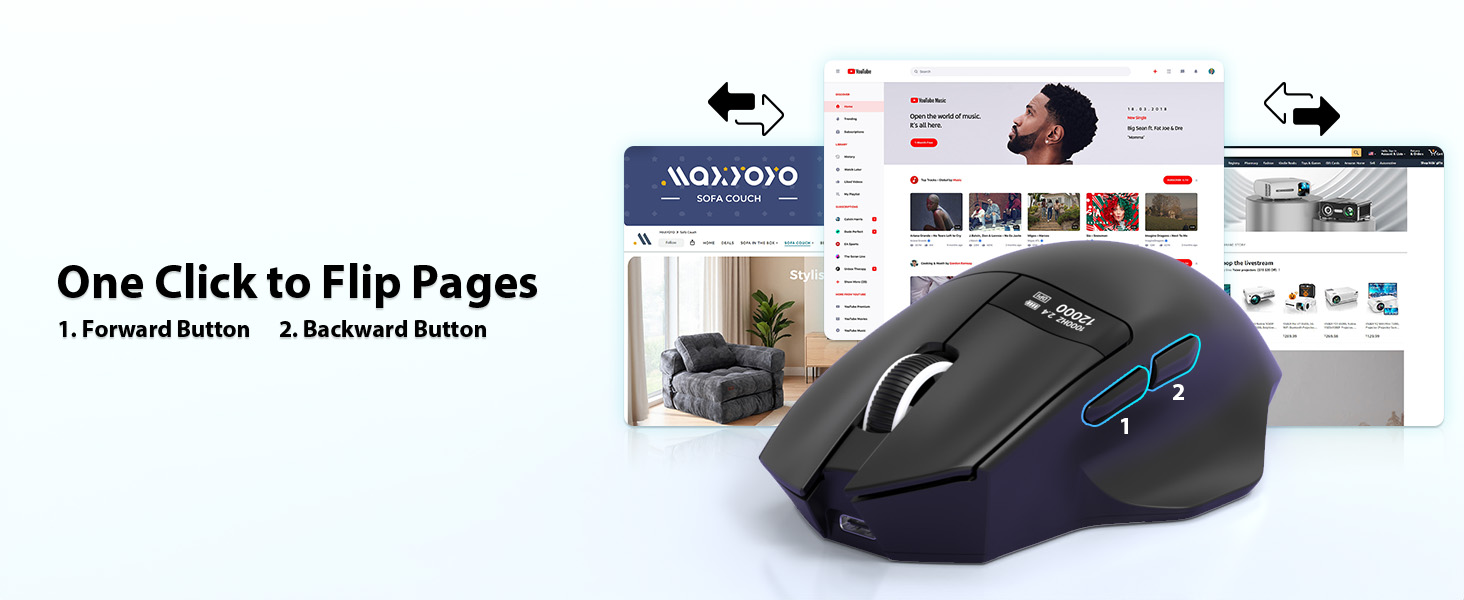 ergonomic mouse gaming