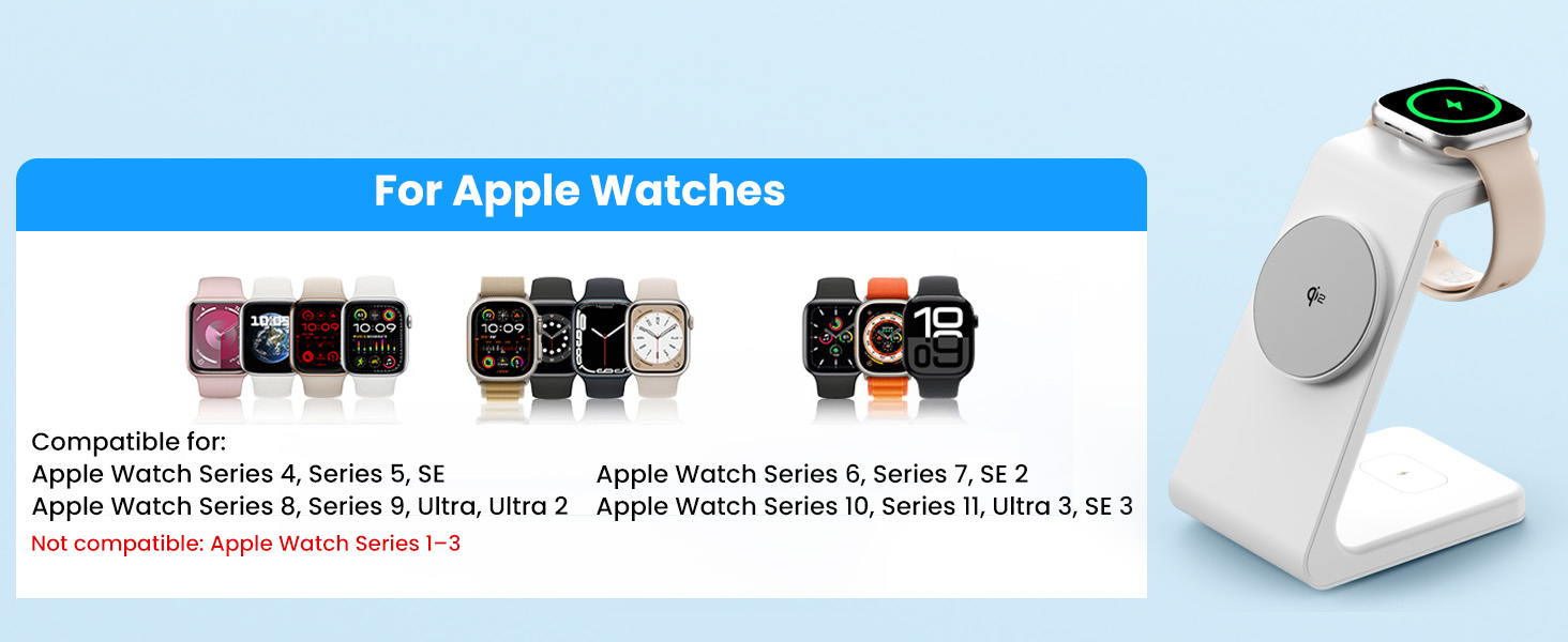 apple watch charger stand