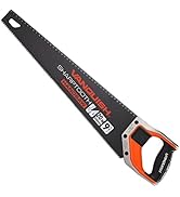 Vanquish 20 Inch Teflon Coating Blades Hand Saw SharpTooth Crosscut Saw with Comfort Grip for Woo...