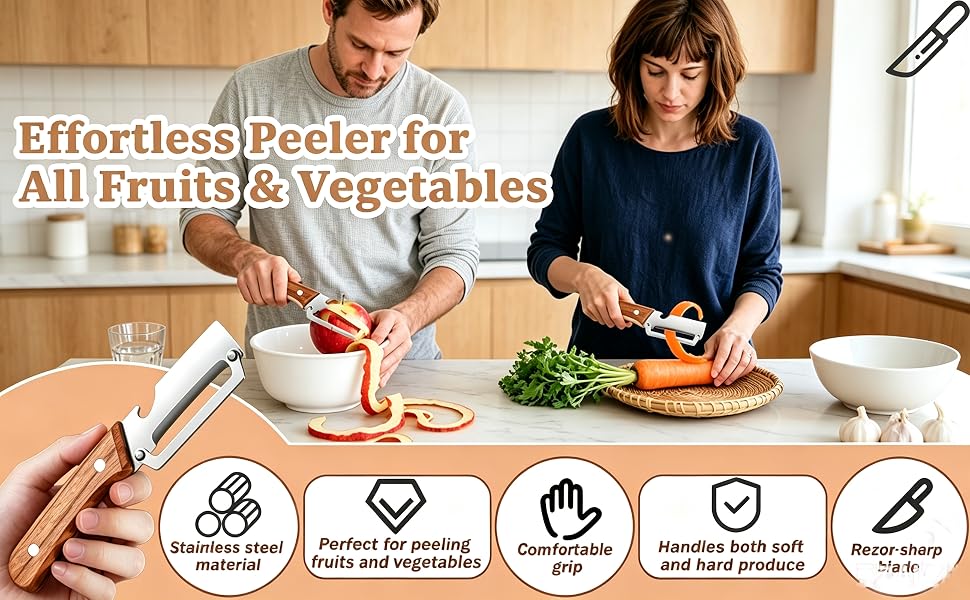 2 in 1 Multifunctional Vegetable Peeler