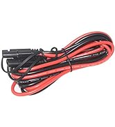SPARKING 6FT 12AWG SAE to SAE Extension Cable 2Pin Bullet Quick Connect Heavy Duty Wire Harness w...