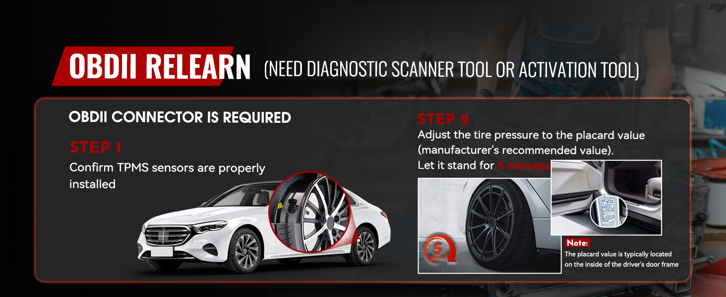 OBDII RELEARN STEP 1/2