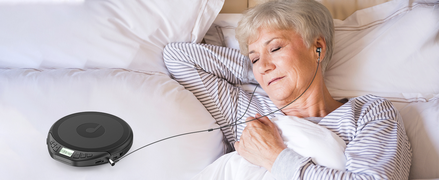 Portable CD Player with headphones