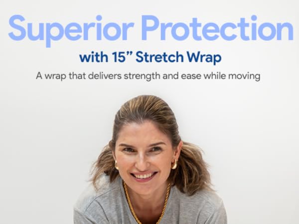 1. wrap plastic moving packing roll stretch shrink furniture film clear heavy duty boxes storage