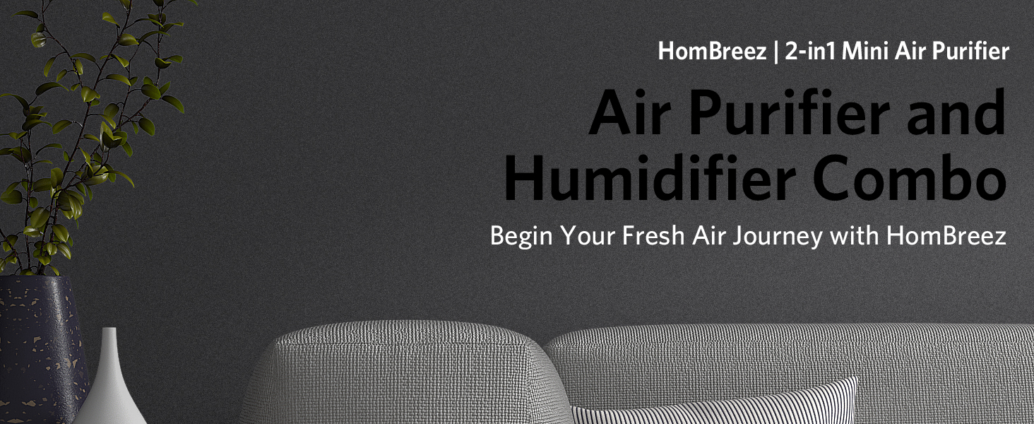 air purifier and humidifier combo