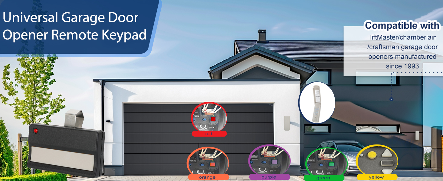 371 garage door remote