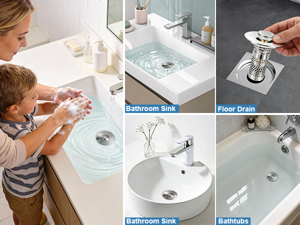 bathroom sink stopper hair catcher
