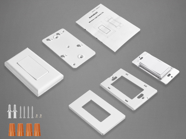  3 way wireless light switch kit
