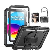 SEYMAC Case for iPad (A16) 11th/10th Generation 2025/2022 (11?/10.9?), Sturdy Heavy Duty Full-Bod...