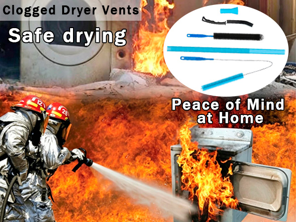 Dryer Vent Cleaner Kit - Compatible Universal Vacuum Attachment Hose