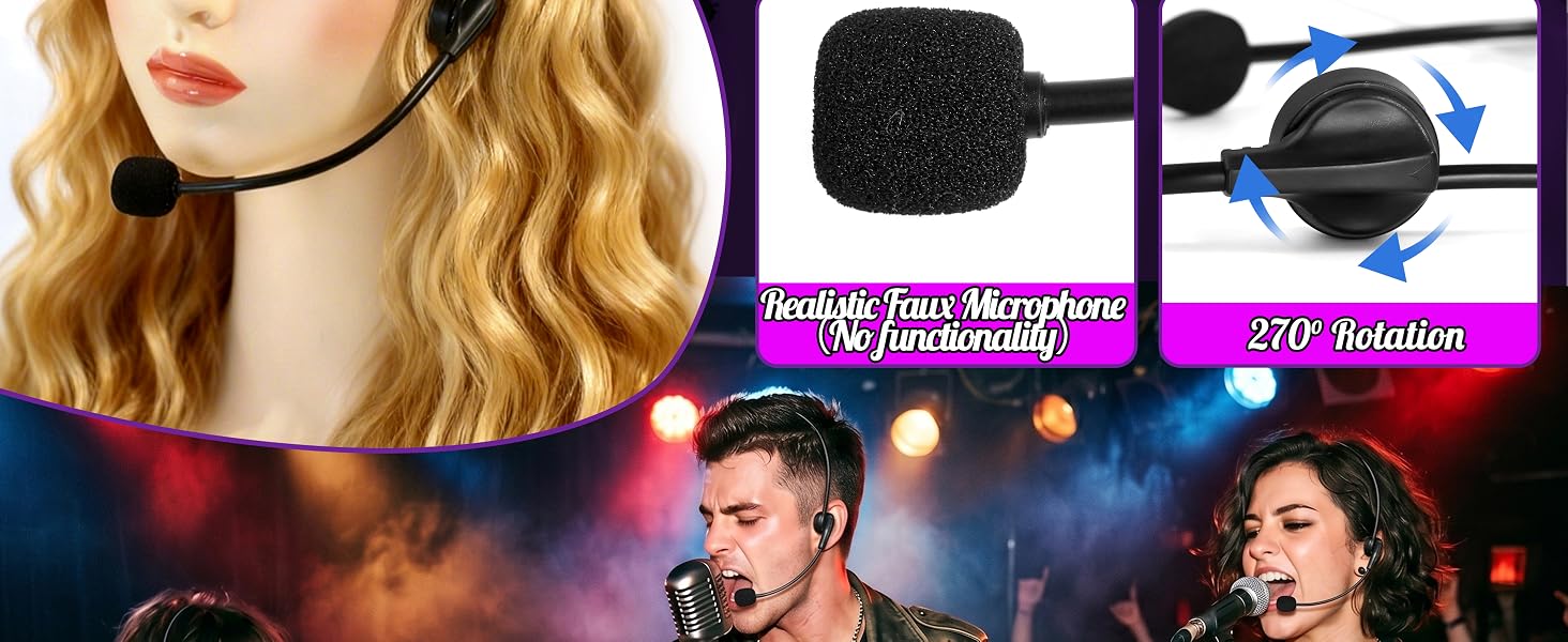 fake headset