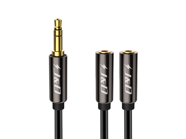 Headphone Splitter 1/8 Audio Stereo Y Splitter Aux Extension Cable