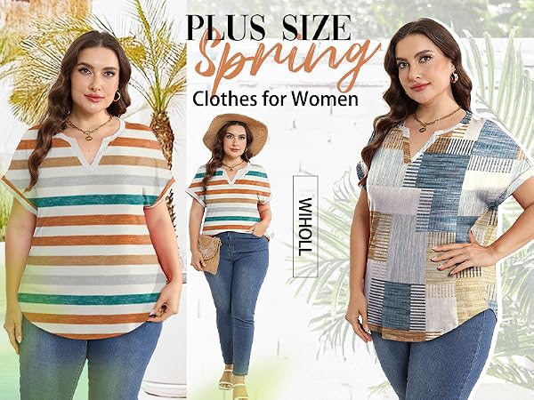 plus size spring clothes for women
