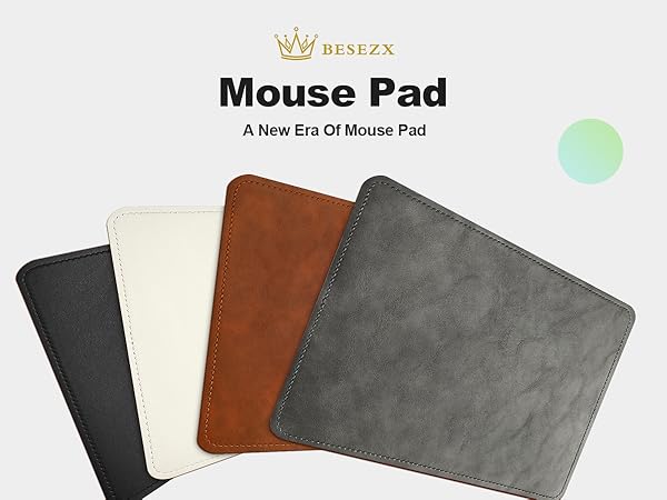 leather mouse pad