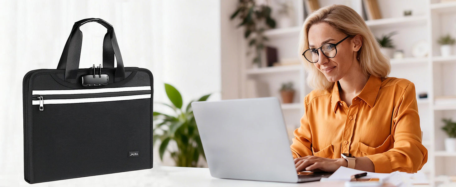 portfolio binder file folder fireproof document bag