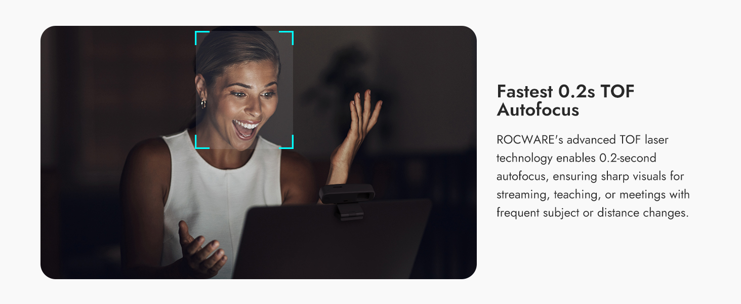 Webcam with low light function
