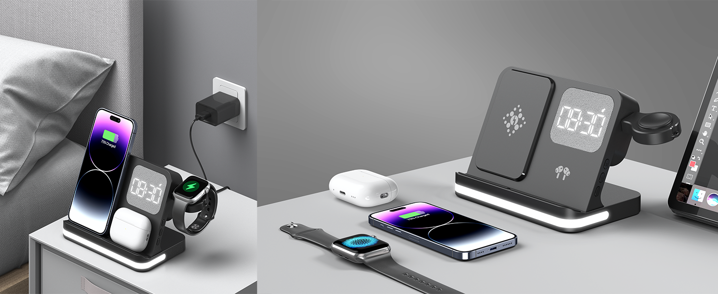 4 in 1 Charging Station