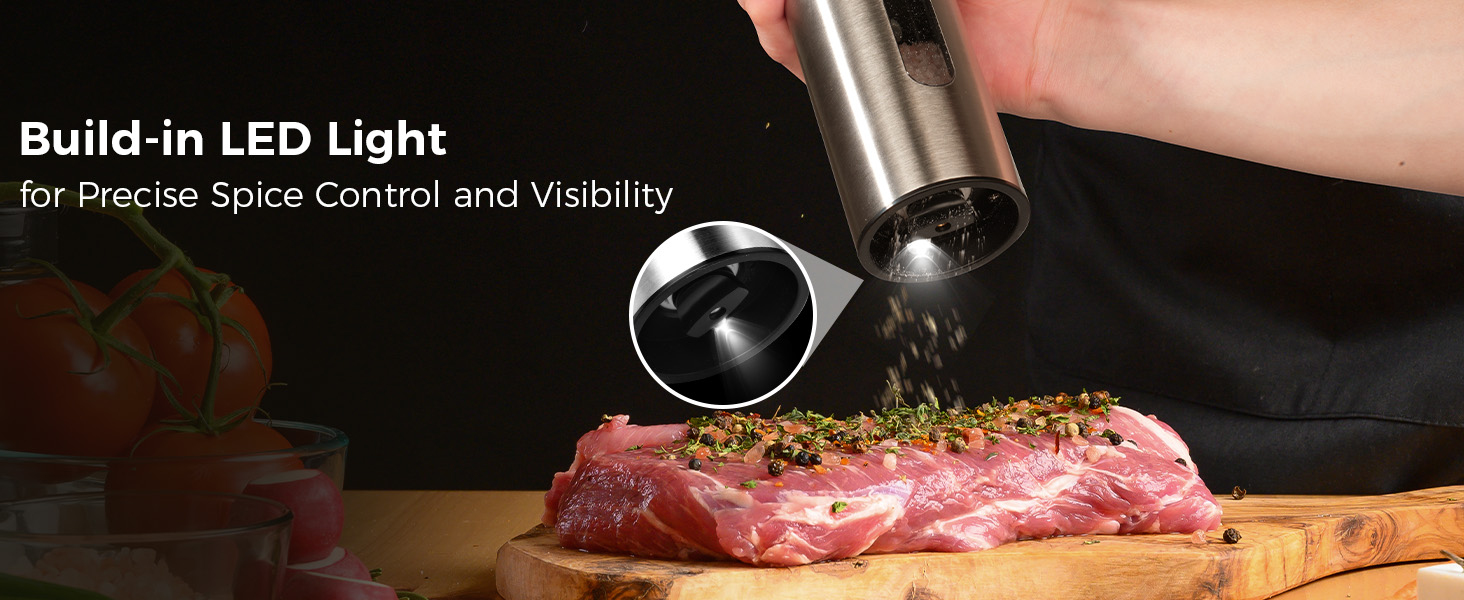 electric salt and pepper shakers pepper mill grinder salt pepper grinder set salt pepper shaker set