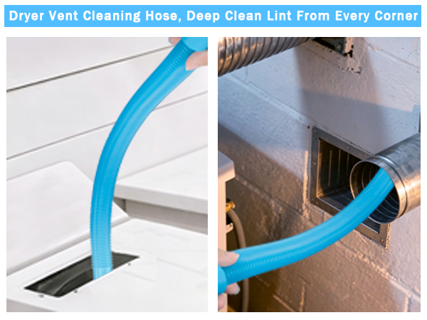Dryer Vent Cleaner Kit,5 Piece Universal Vent Cleaner