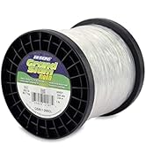 HI-SEAS Grand Slam Monofilament Fishing Line - Strong &amp; Abrasion Resistant in Clear, Pink, Green,...
