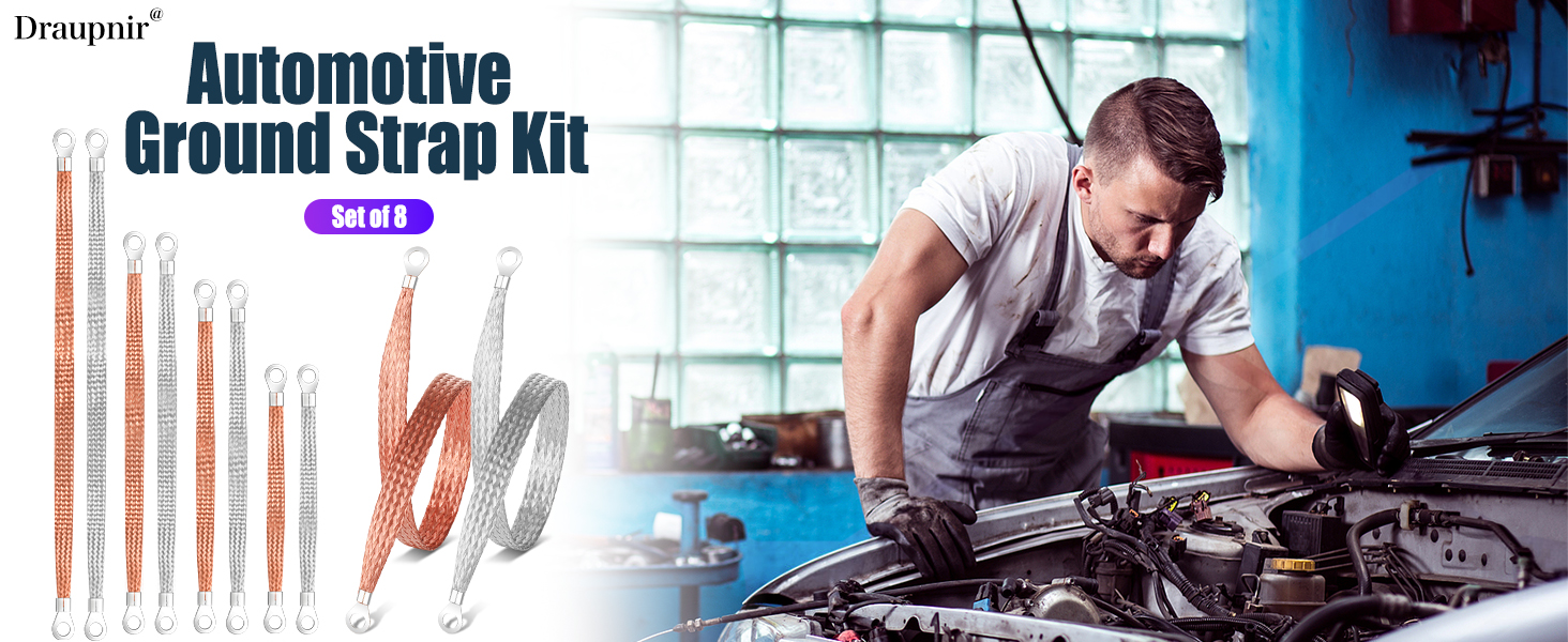 Universal Engine Ground Strap Kit